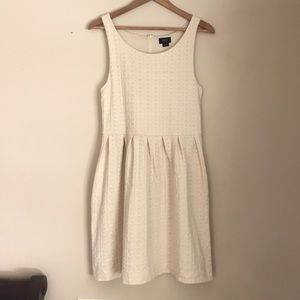 Anthropologie Ivory Dress